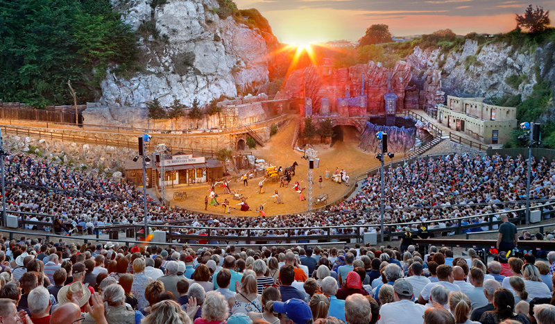 Webseite der Karl-May-Spiele in Bad Segeberg