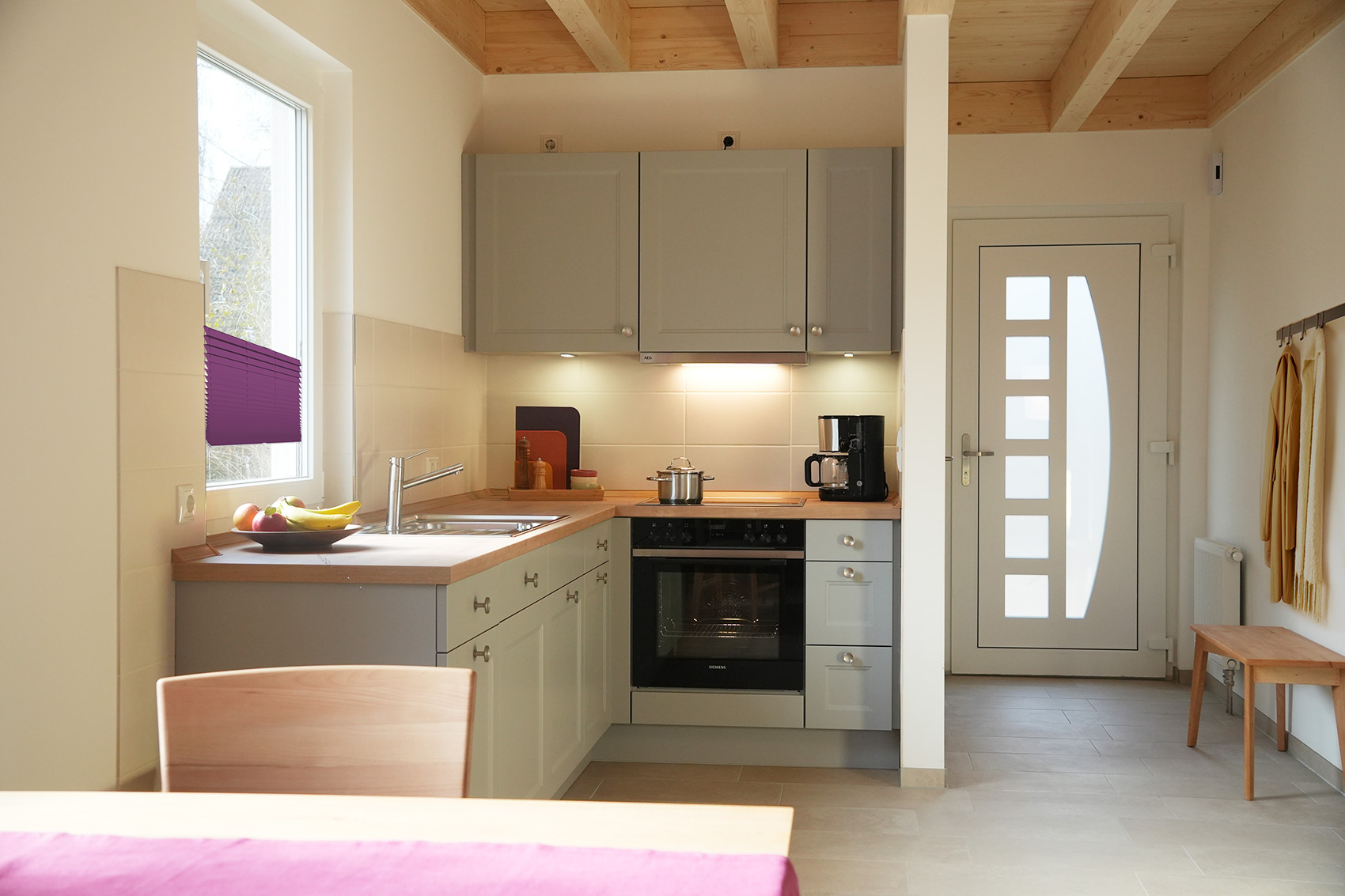 Moderne Küche, un-smart und strahlungsarm - für ein entspanntes Kochen